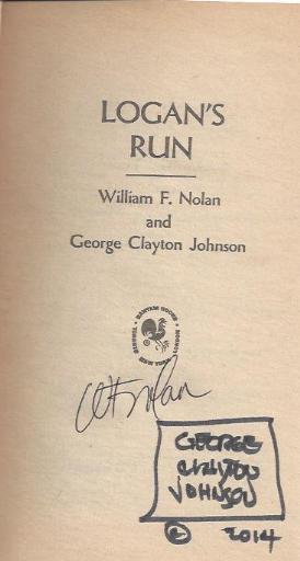 Image for *SIGNED* Logan's Run