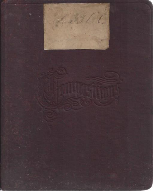 Image for High School Notebook, circa 1860