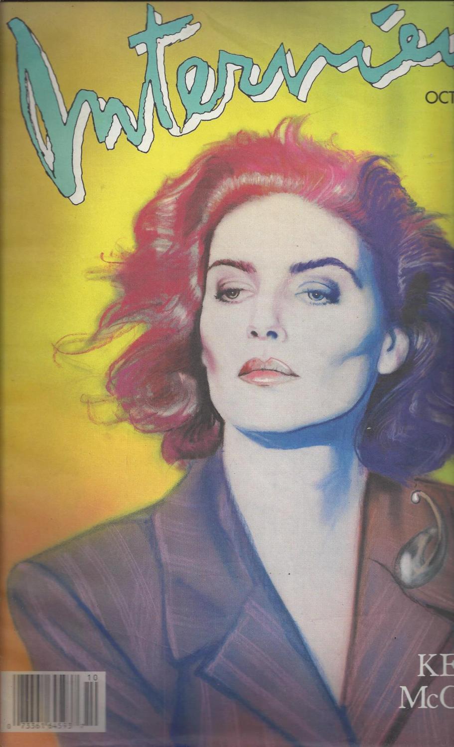 Image for Rare 1987 Andy Warhol's Interview Magazine - Kelly McGillis - Vol. XVII No. 10