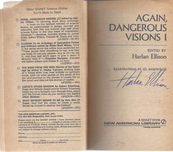 Image for Again, Dangerous Visions 1 (One I)