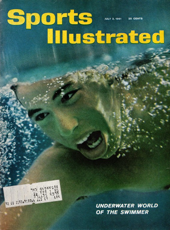 Image for Sports Illustrated July 3, 1961 Underwater World of the Swimmer